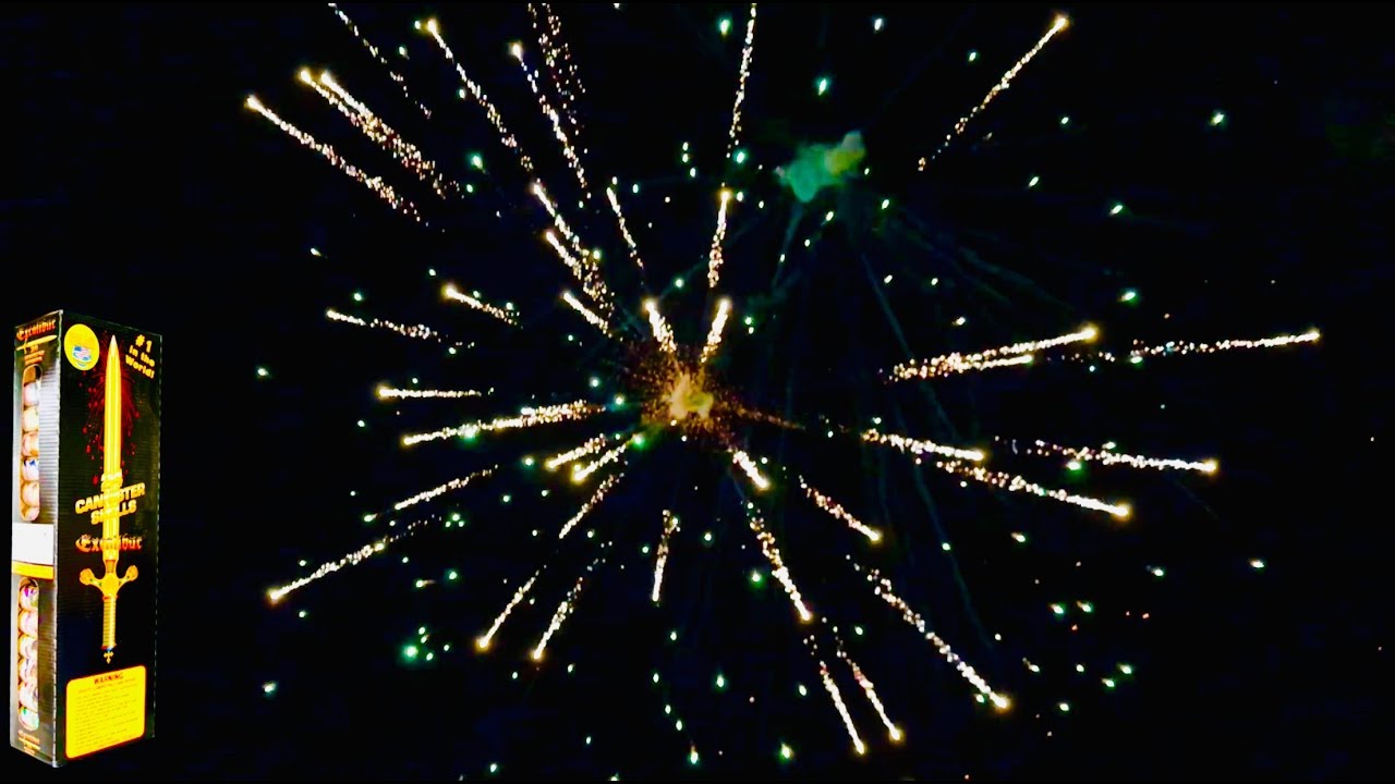 Excalibur Canister Shells 2019 - World Class Fireworks
