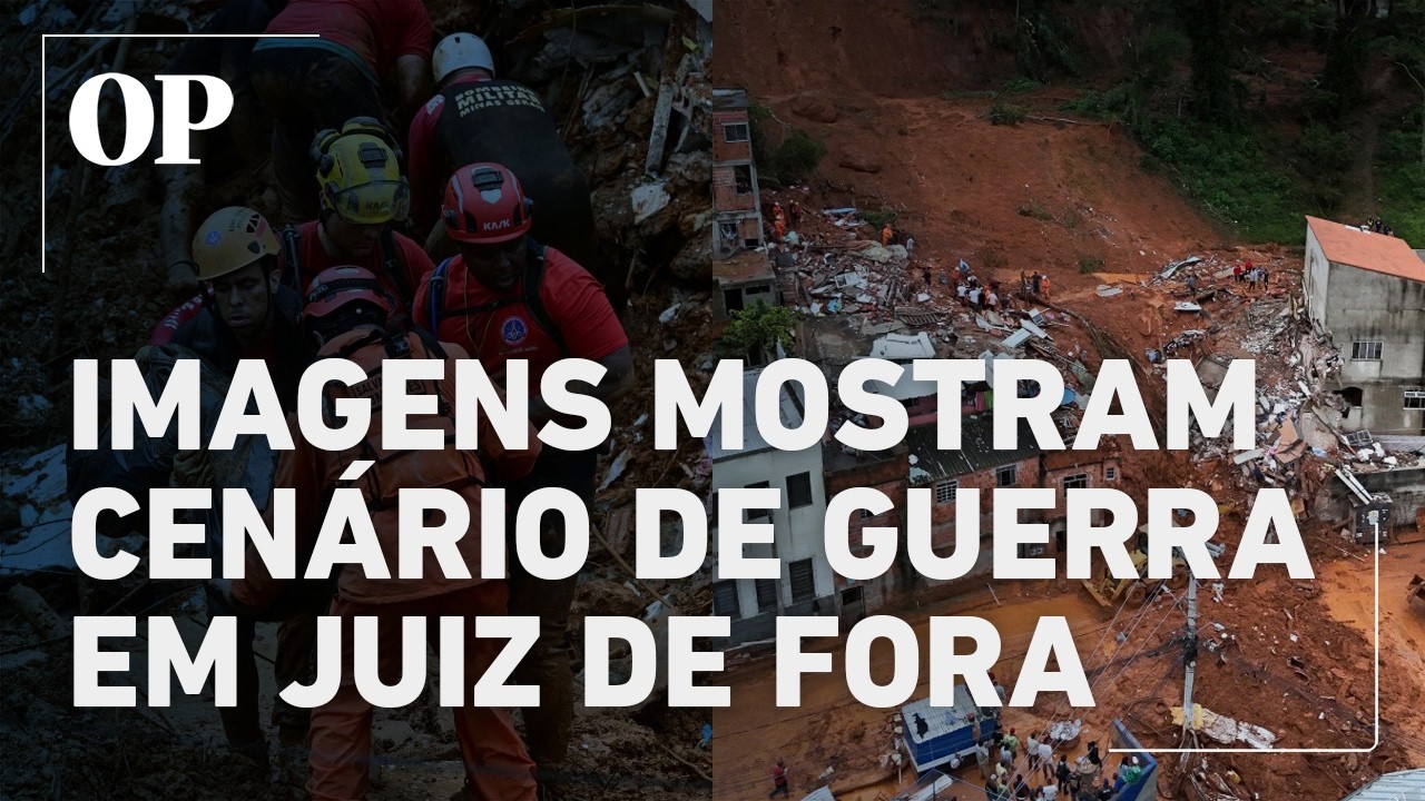 Imagens mostram cenário de guerra em Juiz de Fora; Chuva volta a atingir MG, e há mais de 50 mortos