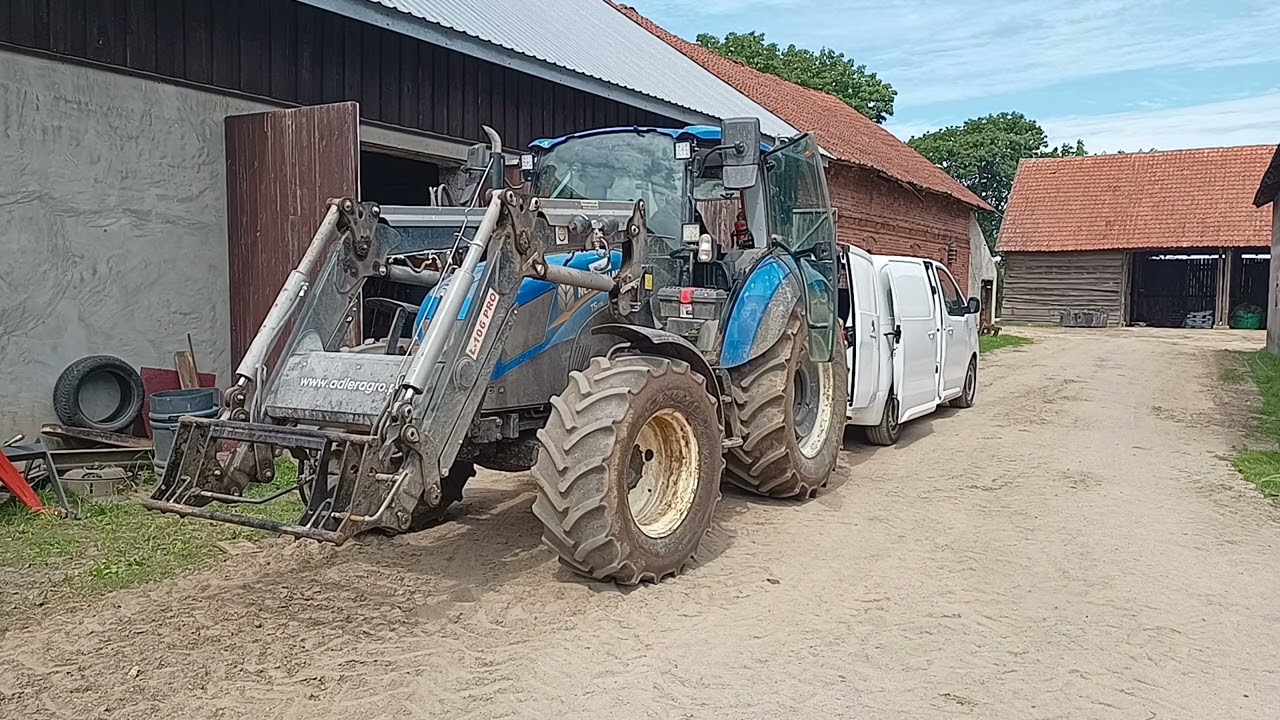 NH T5.105 Dpf off dźwięk silnika Pomiar  mocy hamownia New holland sound engine dyno test
