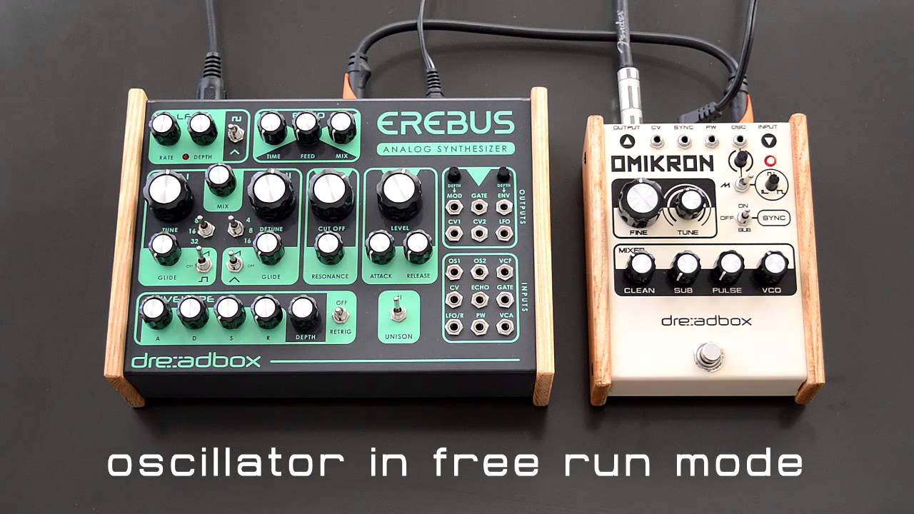 Dreadbox OMIKRON on Erebus and guitar