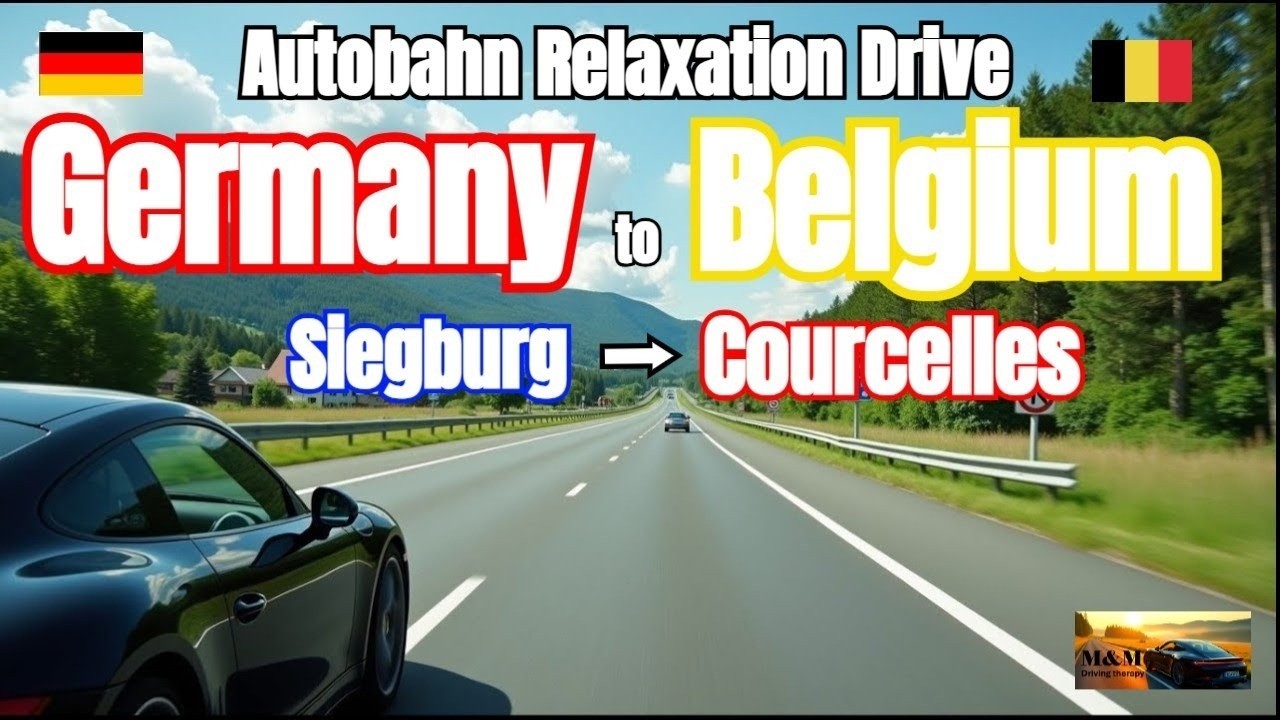 Where Germany Ends, and Belgium Begins – A Quiet Autobahn Story(POV) #pov #autobahn #therapy