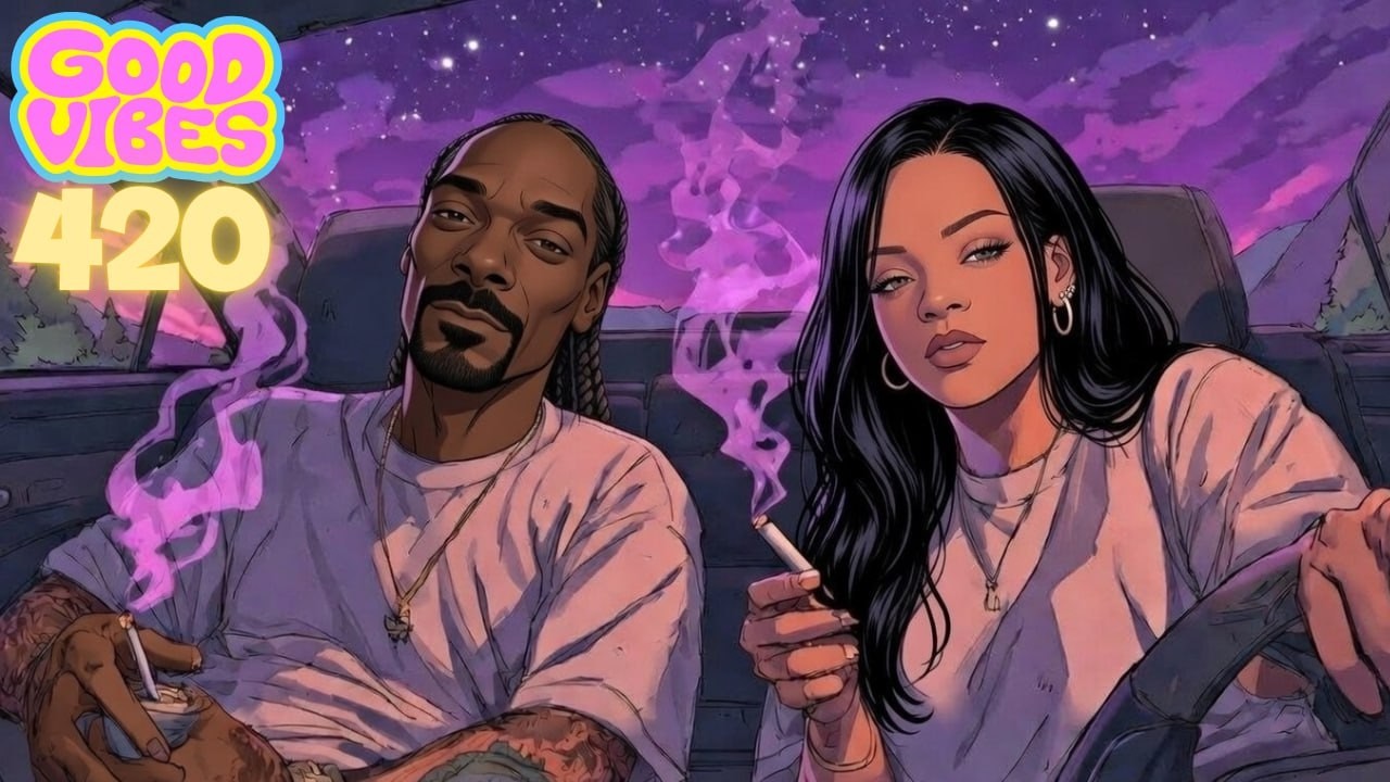 Purple Groove Haze — 420 Vibe Music | Chill Rap • Bluesy Hip-Hop • Stoner Mood