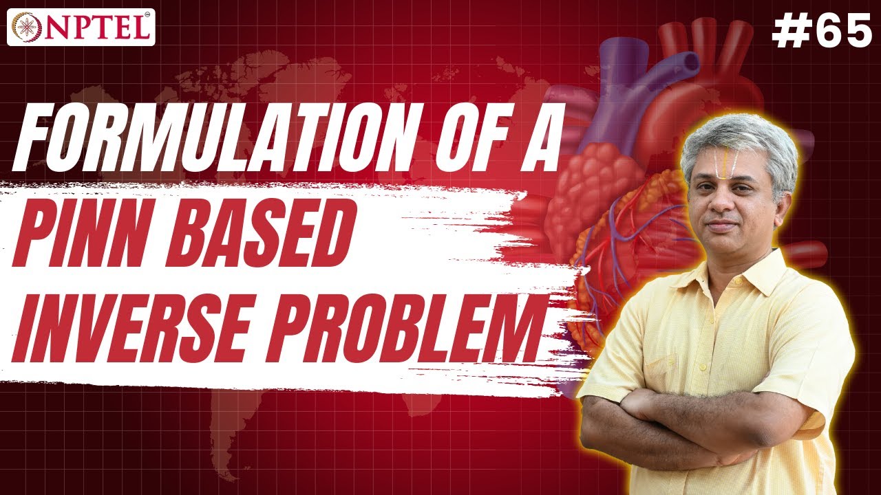 #65 Formulation of a PINN Based Inverse Problem in Unsteady Conduction