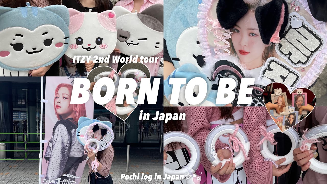 【MIDZY VLOG👑】　BORN TO BE WORLD TOUR in JAPAN / 待ちに待ったイルコン💞/＠代々木体育館/@大阪城ホール/カフェ巡り☕️