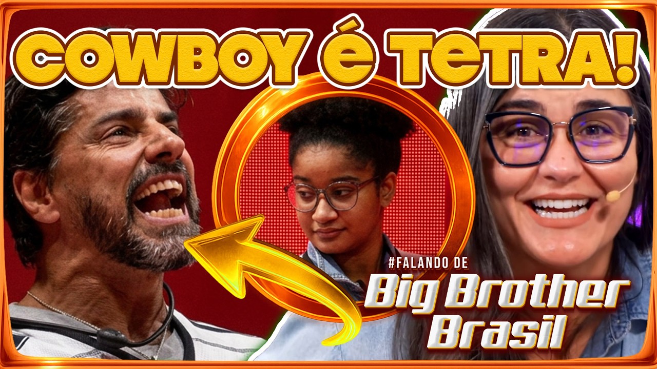 🔴BBB26: É TRETA! Cowboy vence Milena e Jordana e vira Líder novamente; Gabi fora do VIP!