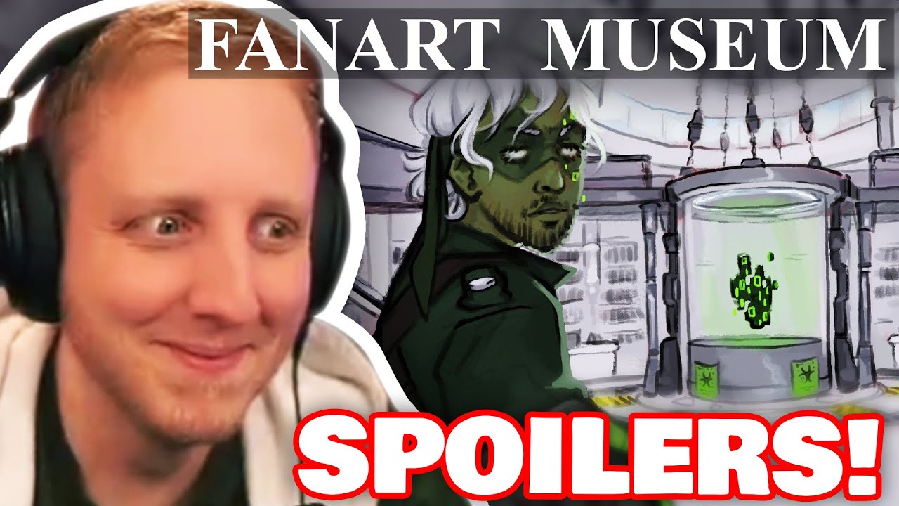 Philza, Tubbo & Fit Visit Lore Spoiling Fanart Museum! QSMP
