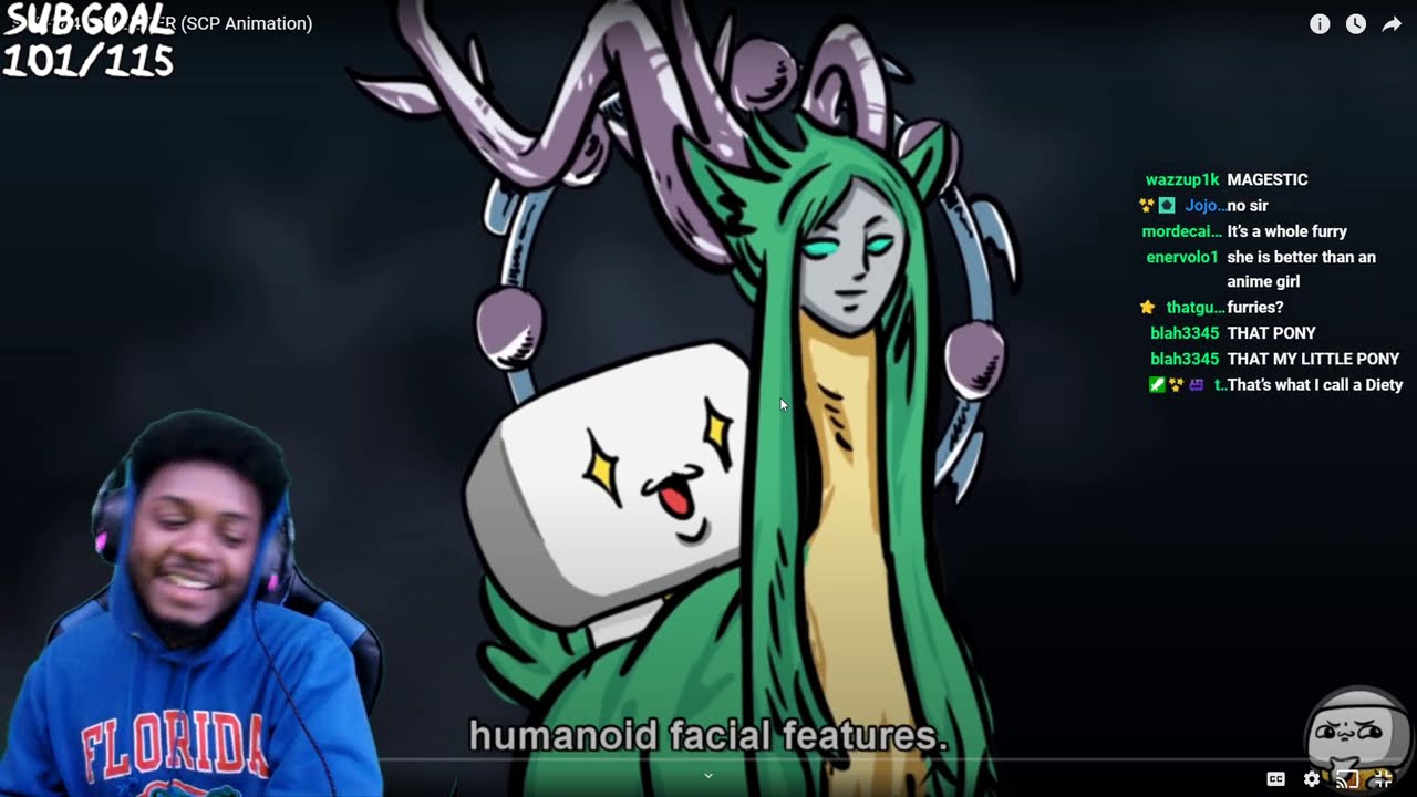 SCP-2845 THE DEER (SCP Animation) REACTION