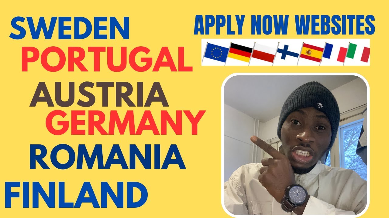 NEW! APPLY NOW TO THESE EU COUNTRIES