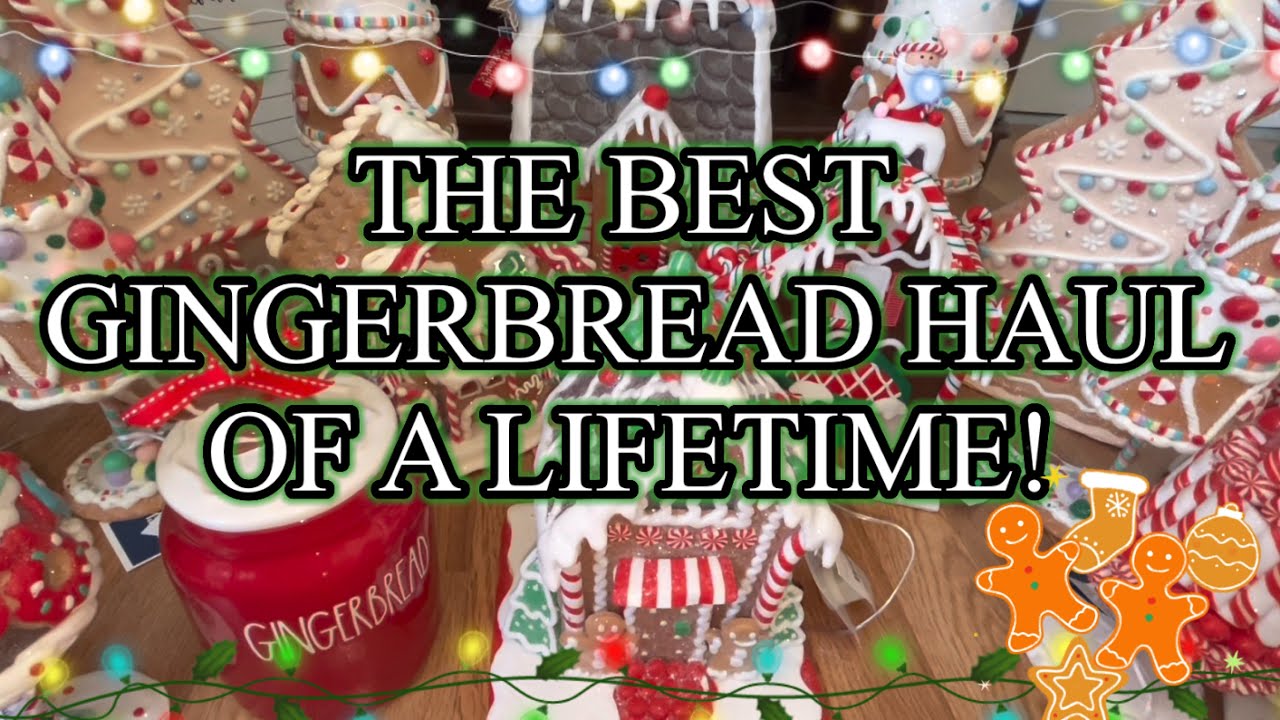 WOW! MY GINGERBREAD DREAM😍 HAUL! 