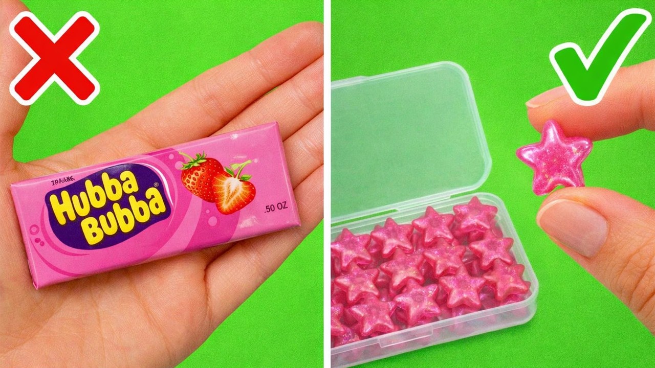 COOL FOOD IDEAS | Edible School Supplies and Funny Hacks by 123 GO! Series