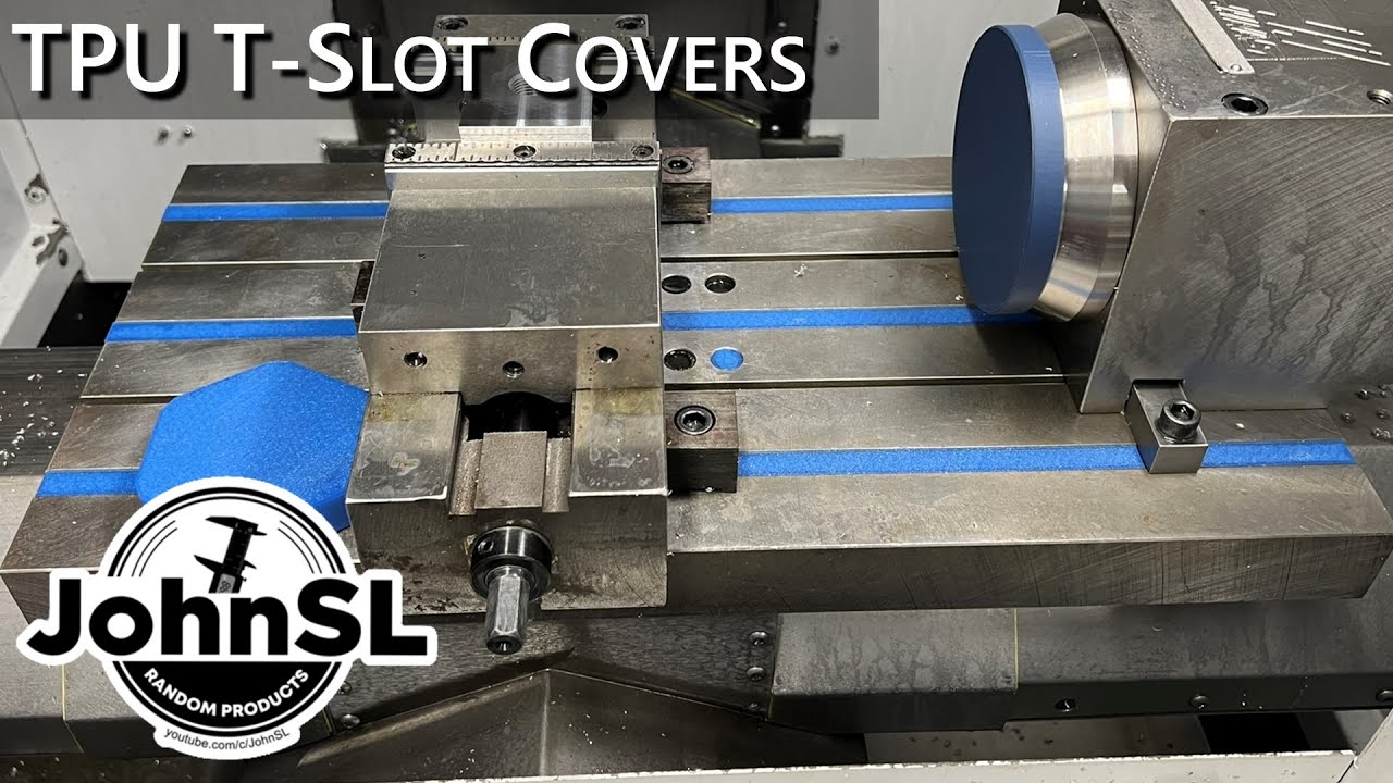 3D Printed TPU T-Slot Covers