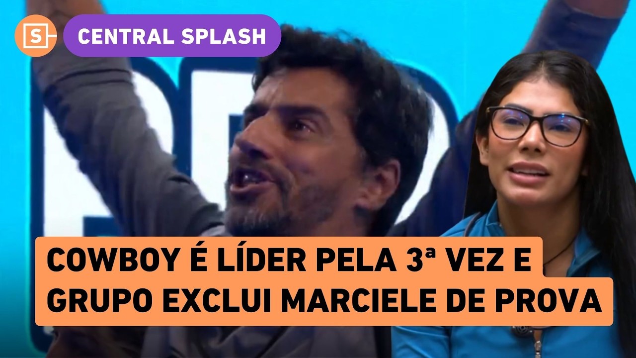 Cowboy vence (de novo) Prova do Líder, Marciele é excluída por grupo, que fala mal dela pelas costas