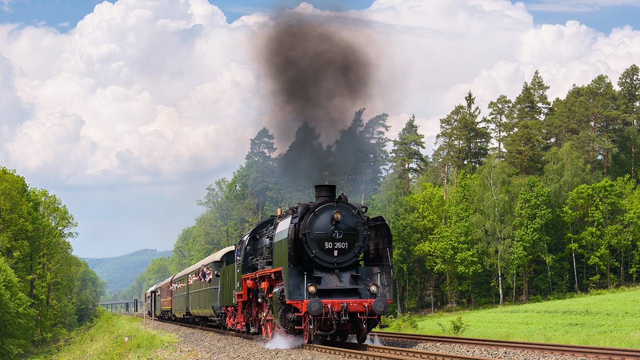 Spektakel am Berg - 50 3501 auf der Schiefen Ebene