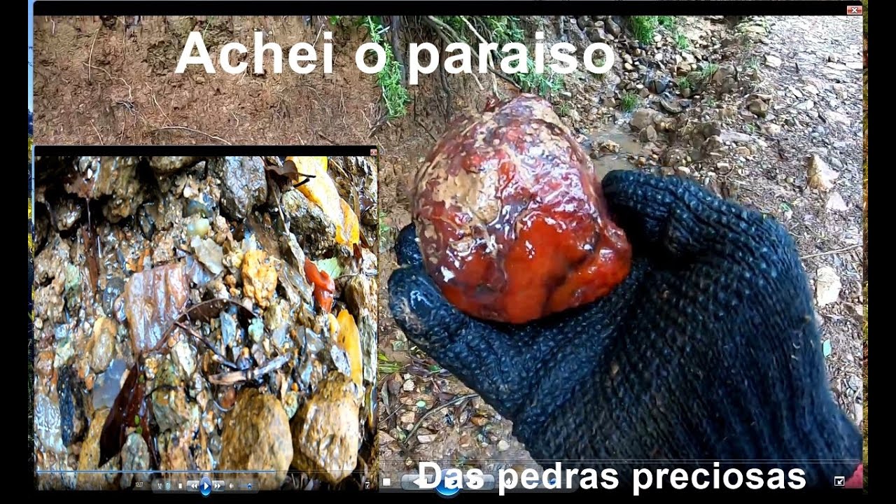 Achei o paraiso das pedras preciosas