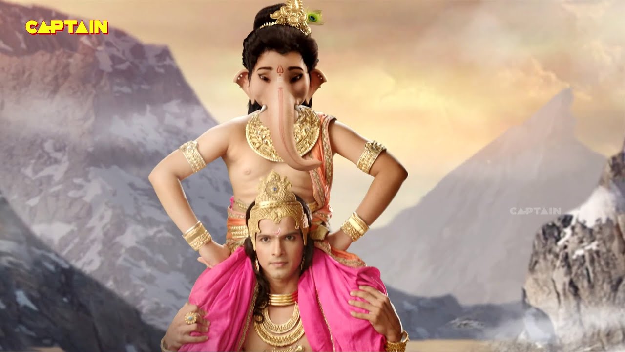 क्या हुआ जब कार्तिकेय जी ने अपने मयूर से अपने अनुज गणेशजी को गिरने से बचाया|Vighnaharta Ganesh EP.40