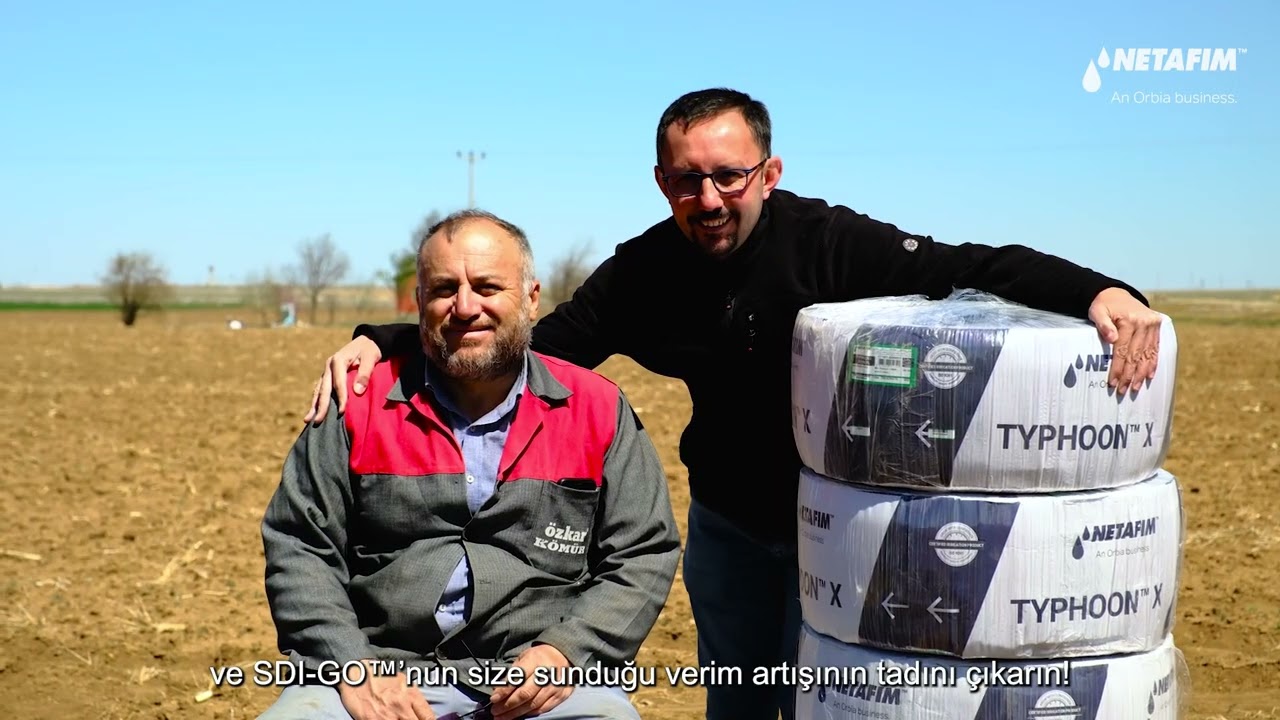 Tarımın Geleceğine Bugünden Büyük Bir Adım - SDI-GO™ Toprak Altı Damla Sulama Sistemi