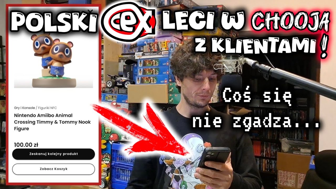Polski @CeX leci w CHOOJA z klientami! Informacje na stronie @CeX mijają się z rzeczywistością!