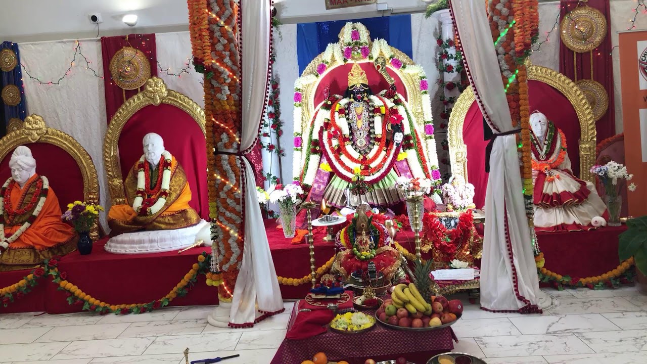 SHRI SAIBABA SWAMI SHAMARTH SHRI GAJANAN MAHARAJ ARTI @ CHICAGO KALI BARI