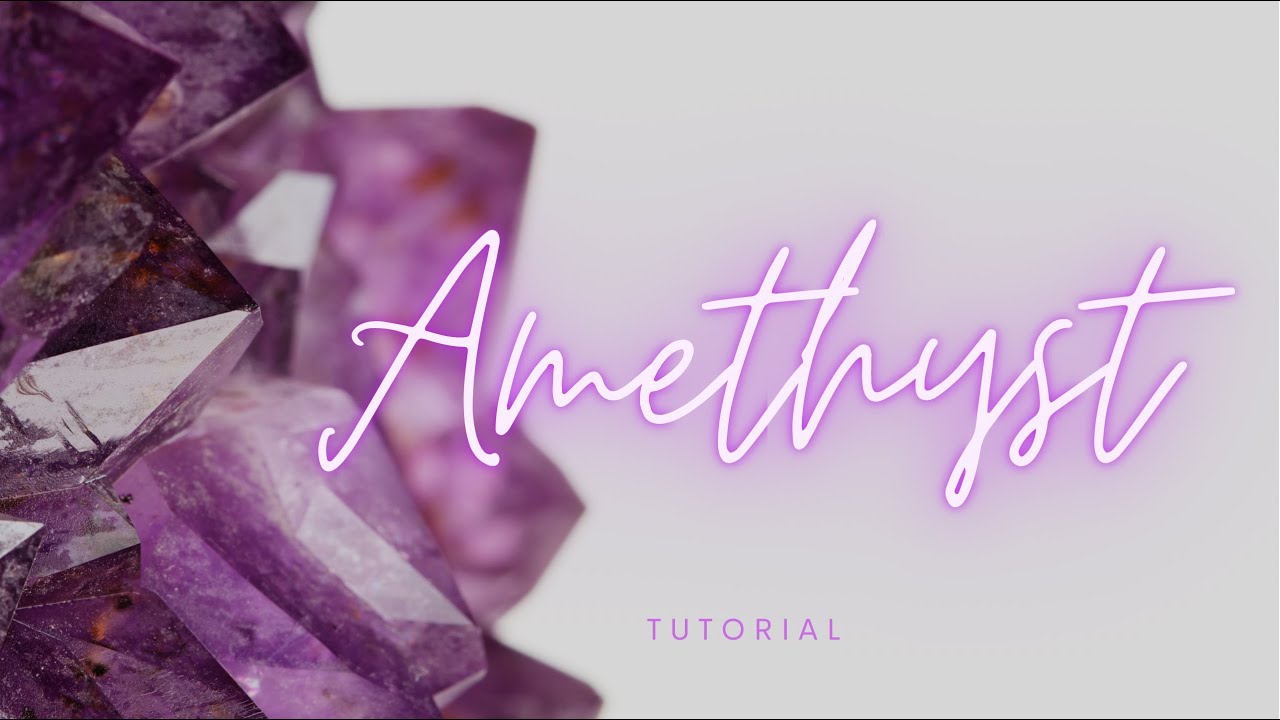 Amethyst Nail Art Tutorial