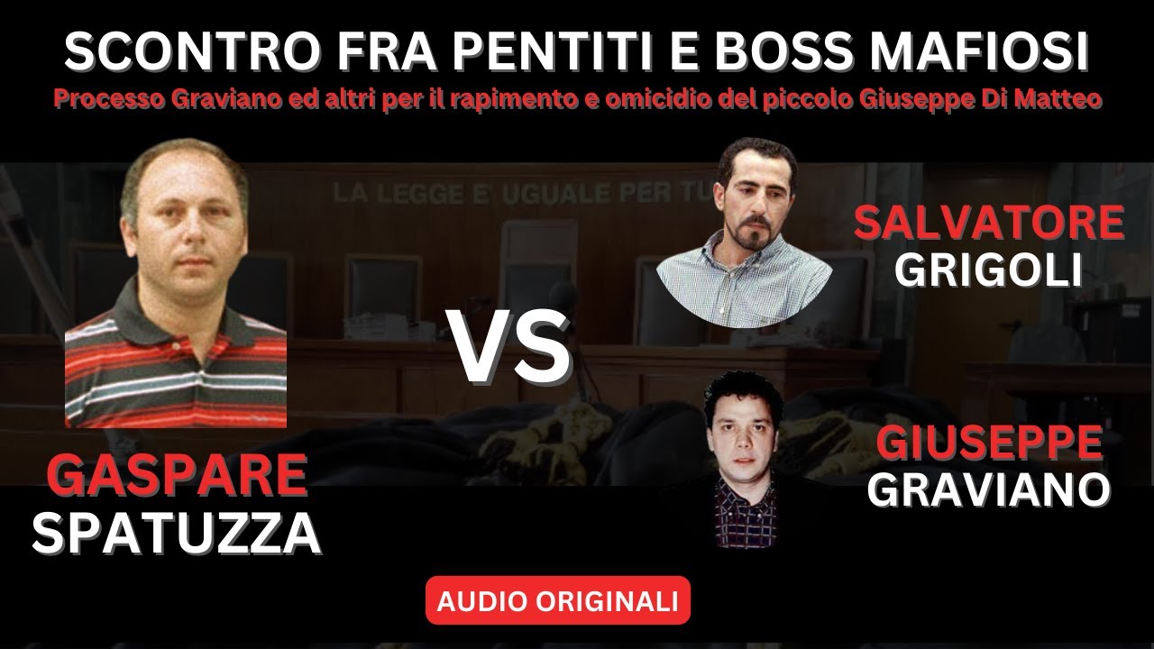 CONFRONTI DI MAFIA: IL PENTITO GASPARE SPATUZZA CONTRO GIUSEPPE GRAVIANO E SALVATORE GRIGOLI