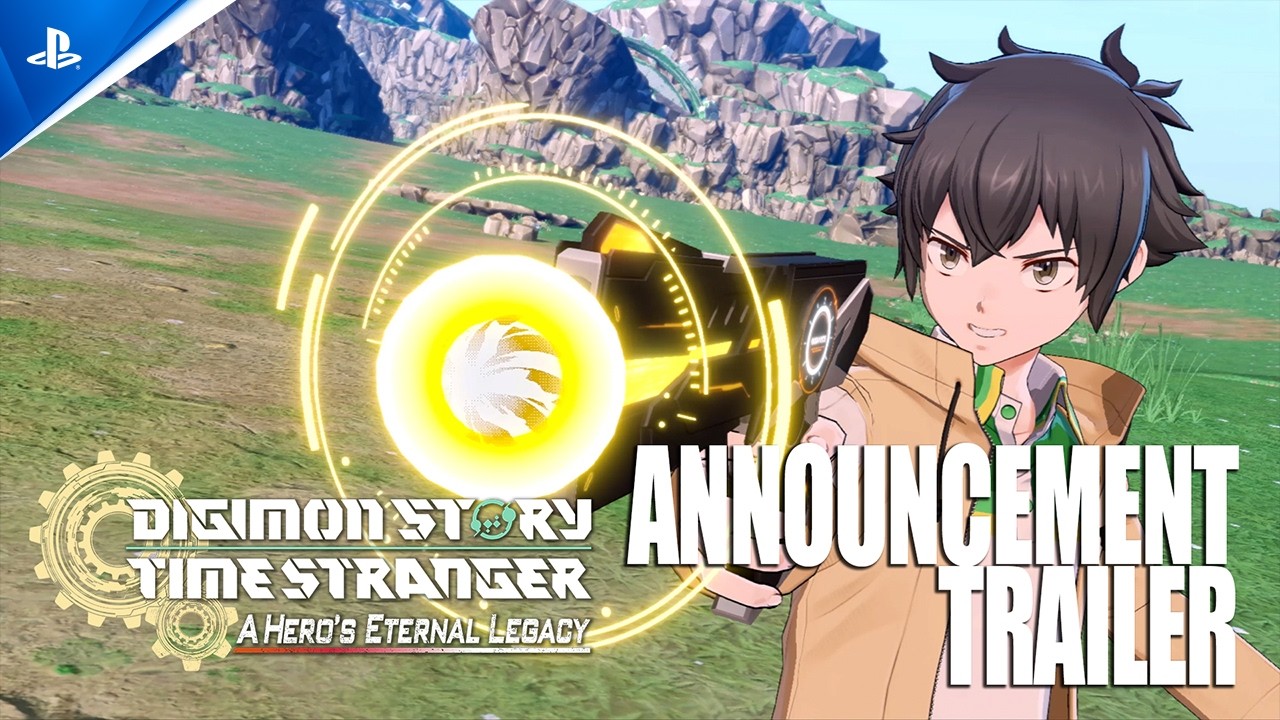 Digimon Story Time Stranger A Hero&rsquo;s Eternal Legacy - Announcement Trailer | PS5 Games