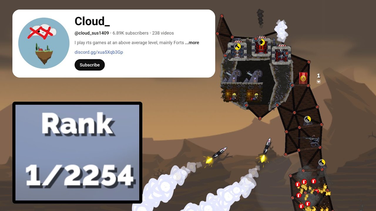 Cooking Cloud For Rank #1 In Forts