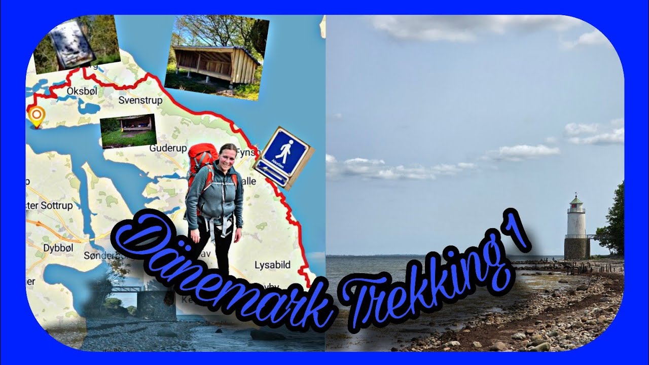 Solo-Trekking in Dänemark Teil 1 /Besuch bei einer Zuschauerin♥️/Teil des Alsstiens/ Irrweg