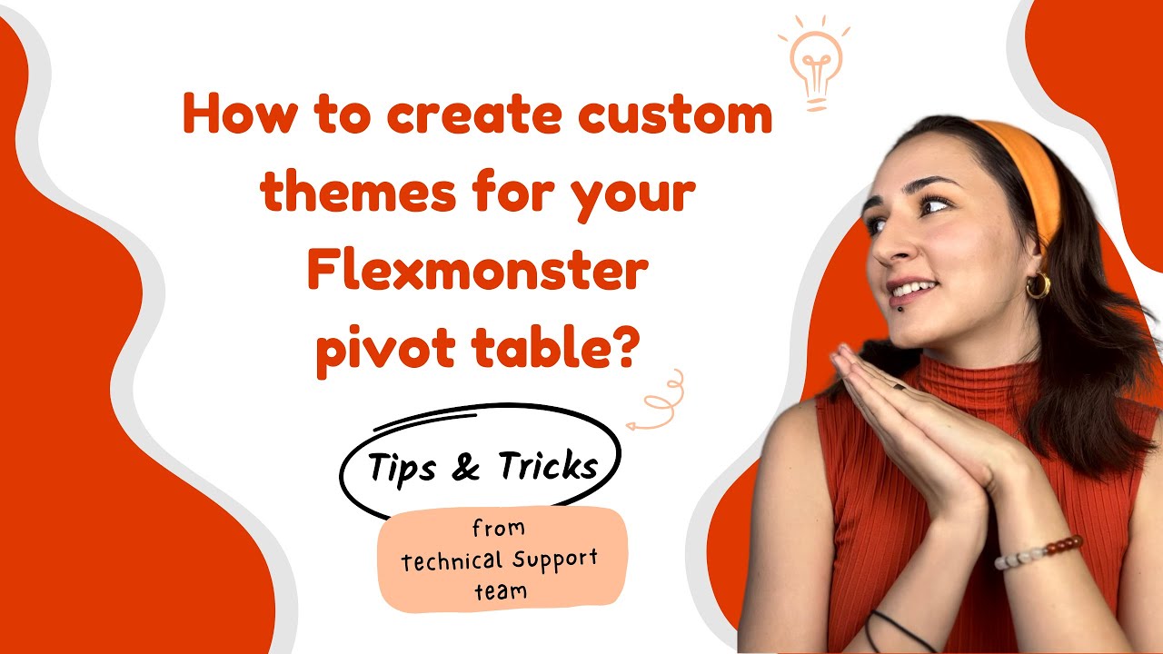 How to create custom themes for your Flexmonster Pivot Table?