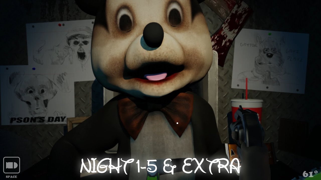 Nightmare Below Disney Night 1-5 & Extra Walkthrough (7 DAYS FREE)