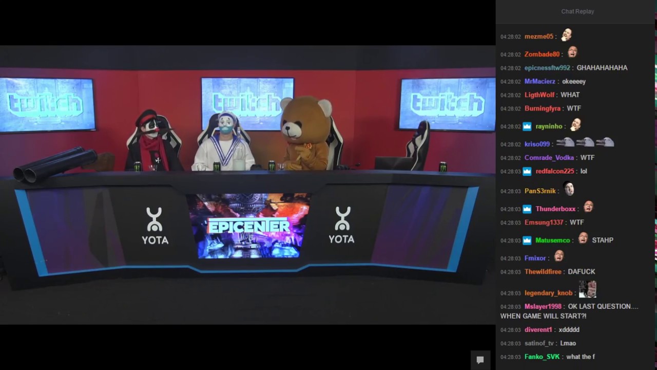 Epicenter Best Moment (Fools Village) with twitch chat xD