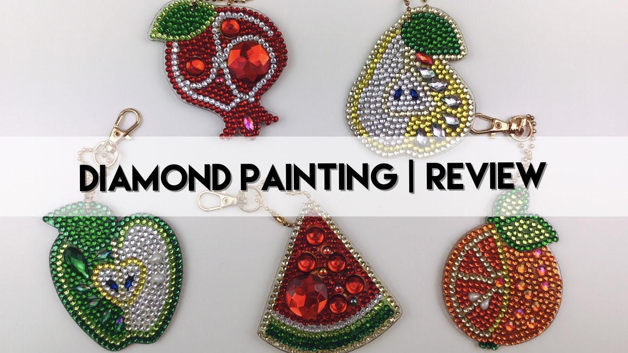 Diamond Painting - Keyrings | WIP & Chat