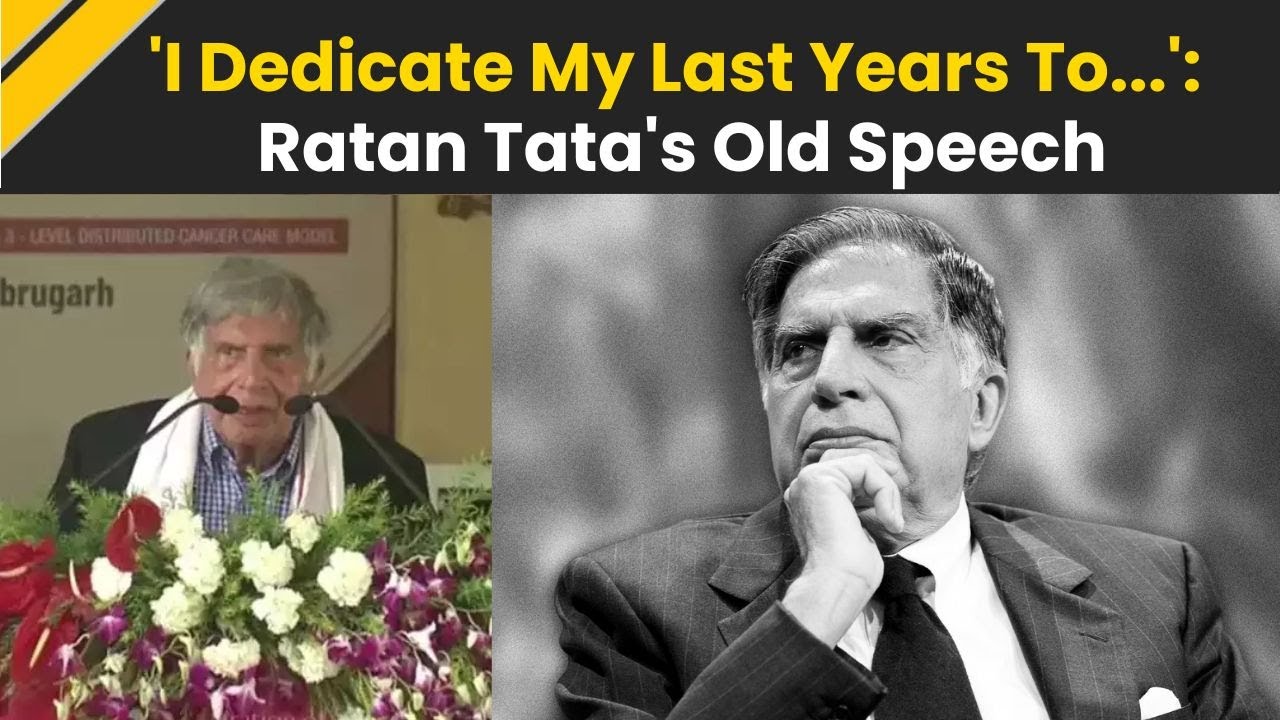 Ratan Tata Death: Last Words Of Ratan Tata, Business Tycoon Dies At The Age 86 | Mumbai