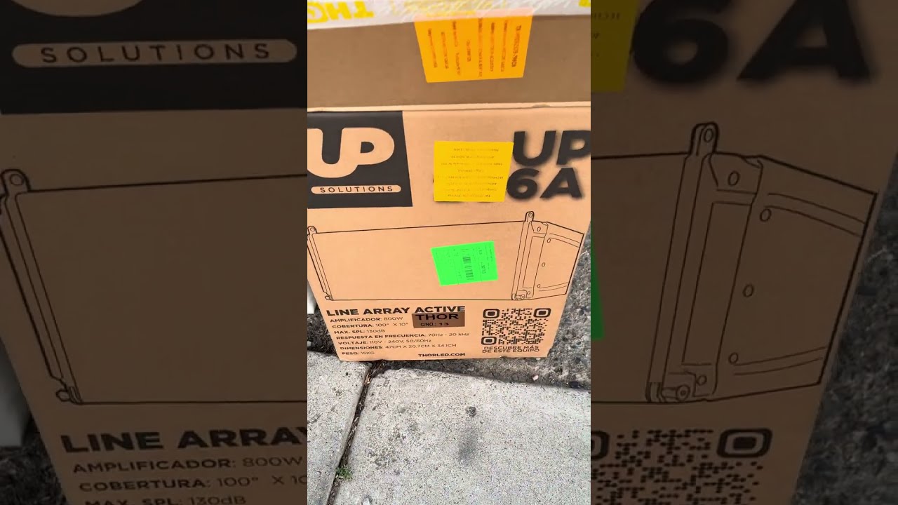 Ultra Pro 206A y Titan 218A Thor Audio