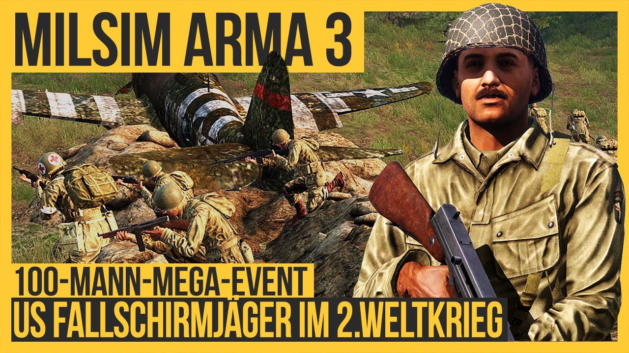 MILSIM im 2.Weltkrieg | 101st Airborne in der Normandie | Arma-MilSim | !101st !auftrag