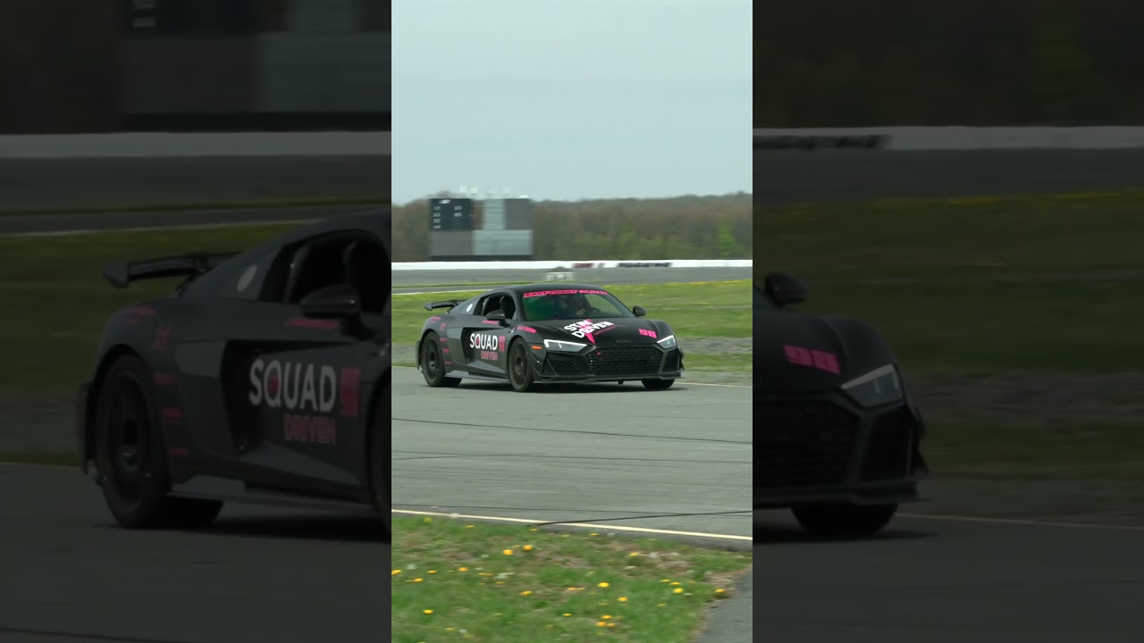 R8GT and 720S at Pocono Raceway