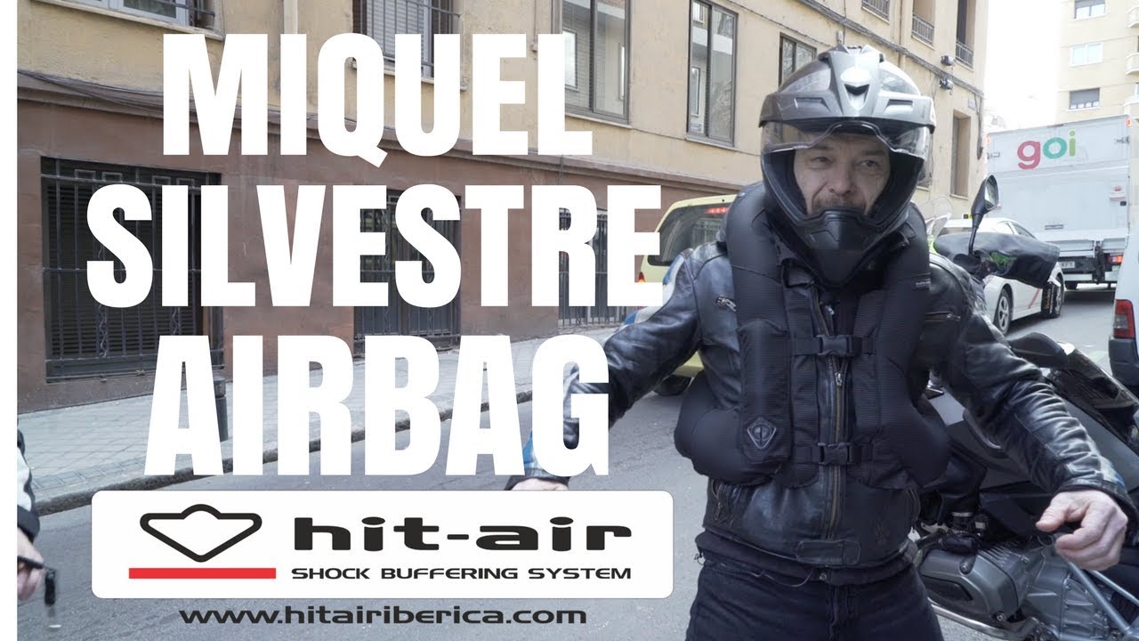 Miquel Silvestre - Chaleco AIRBAG MOTO HIT-AIR (Prueba)