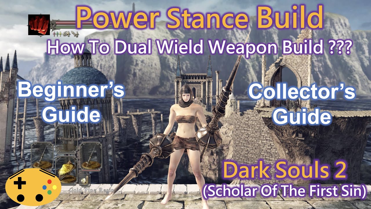 Power Stance | Dual Wield Grand Lance Build [Dark Souls 2 Overpowered Op Early Build]
