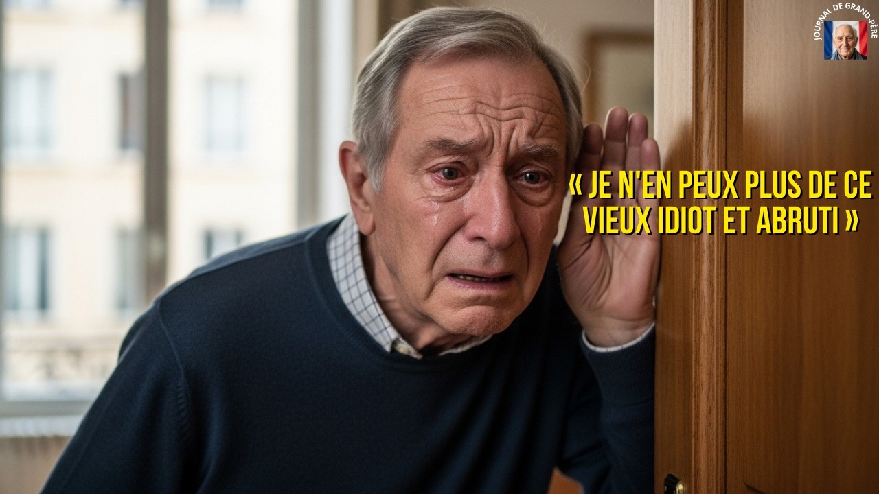 Caché derrière la porte, j’ai découvert ce que ma fille pensait de moi… elle l’a payé cher !