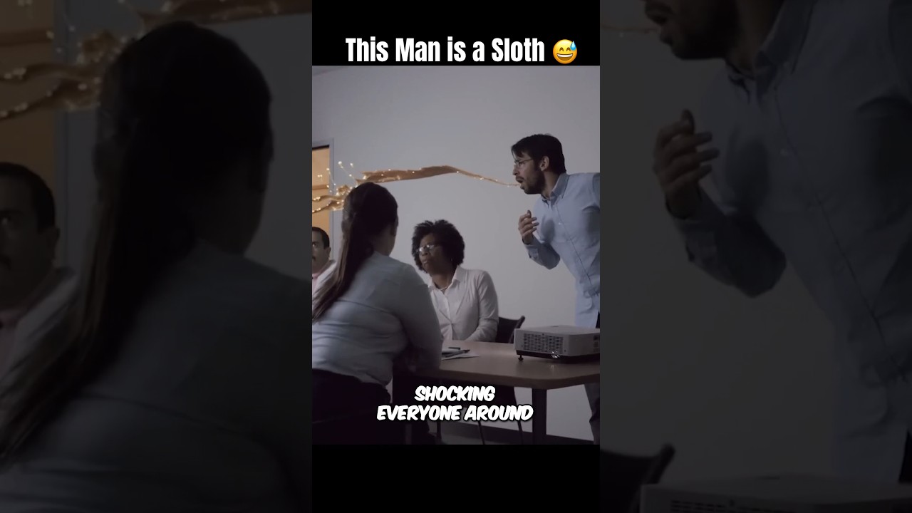 This Man Moves 10x Slower Than Normal People #shorts #movie #viral