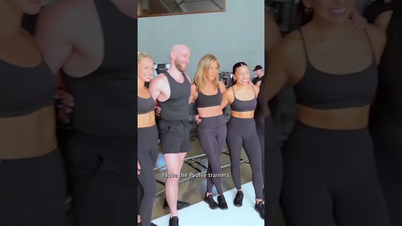 Jennifer Aniston talks about Pvolve and her body is incredible