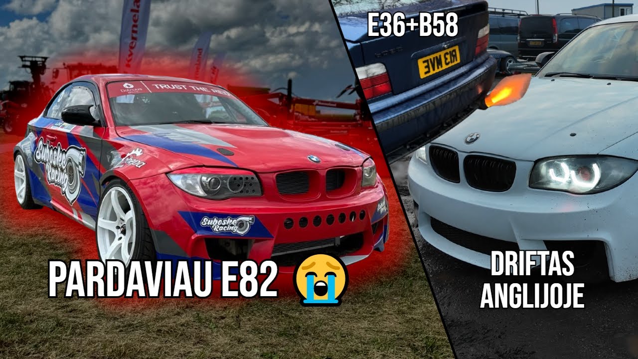 Pardaviau E82? // Driftas ir nestandartiniai projektai ANGLIJOJE