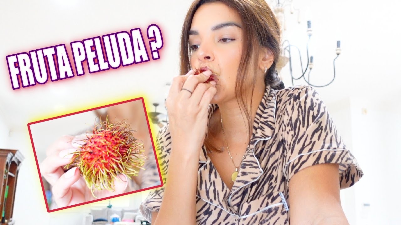 PROBANDO FRUTA EXOTICA PELUDA??