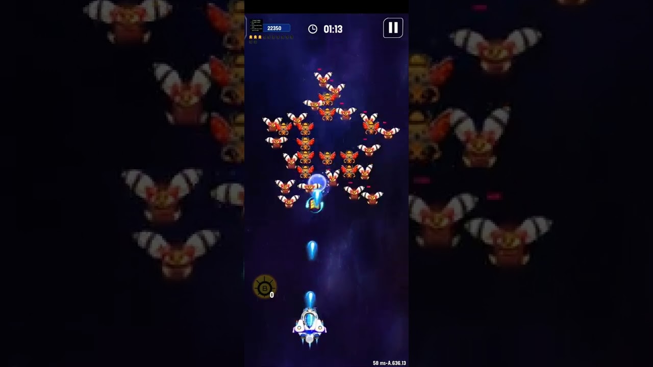 Space shooter ship challenge - blue whale normal