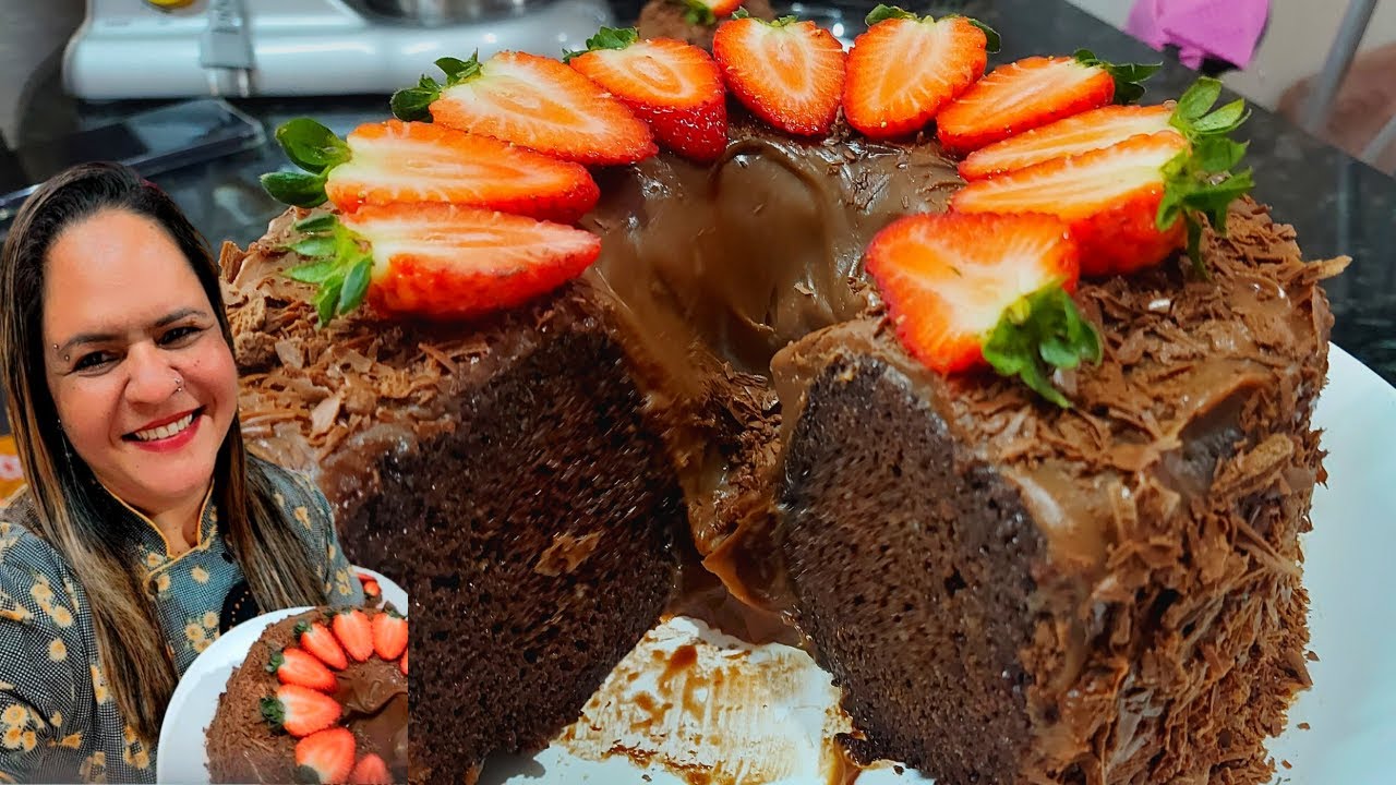 Bolo de Chocolate Não é Tudo Igual - E Esse Vai te Surpreender!!!