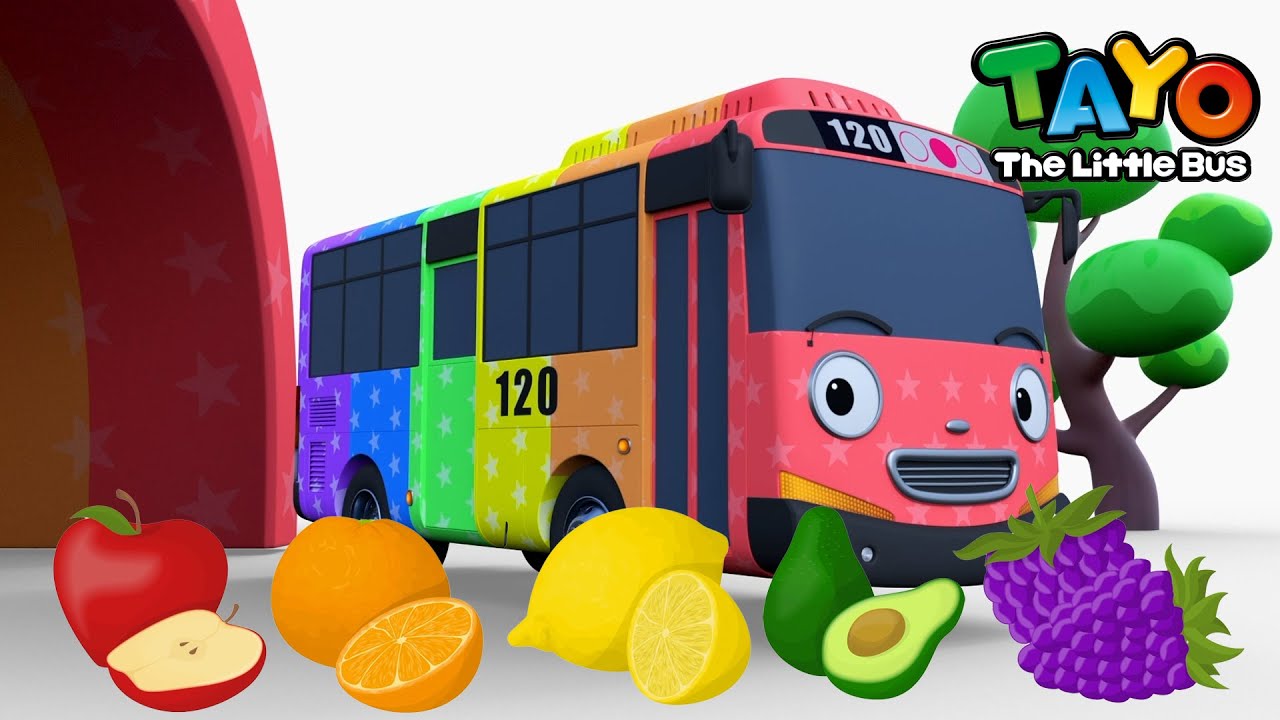 The Magic Rainbow Tunnels l Learn Colors Song l Tayo Best Color Song Remakes l Tayo Kids Songs