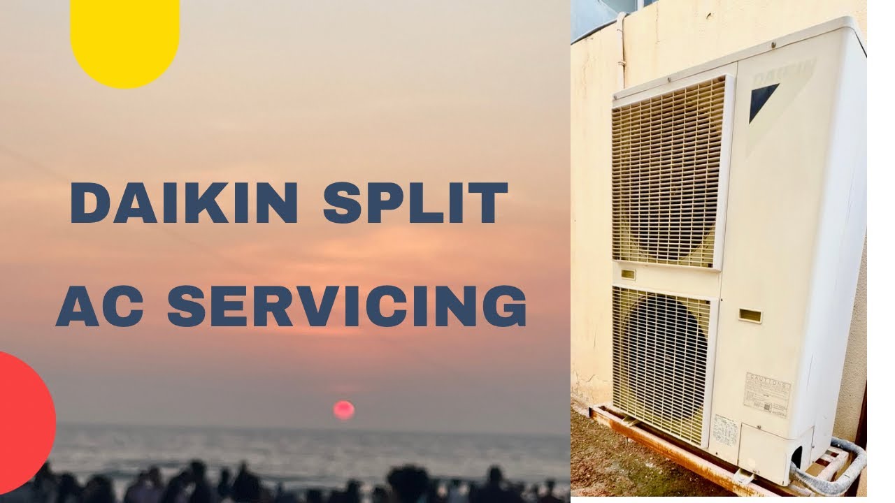 “Daikin Ac is not cooling !!Easily clean out door Unit#