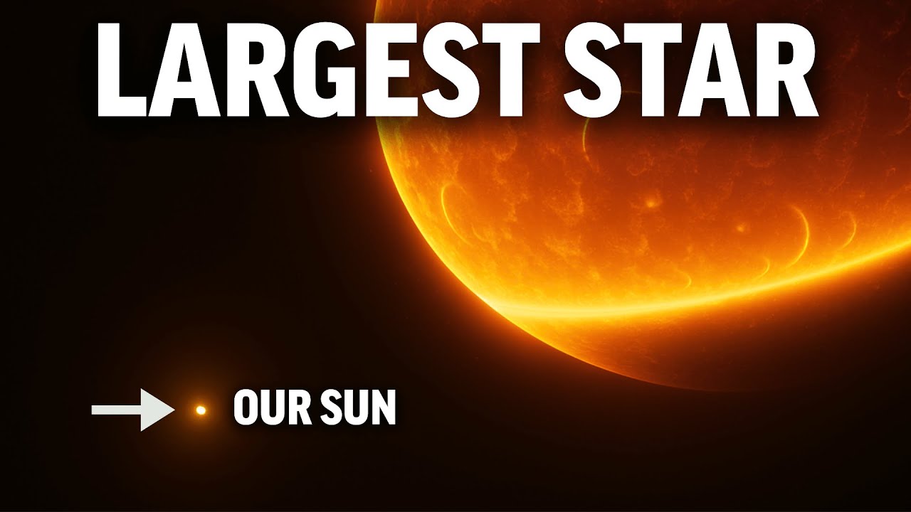 The Largest Star in the Universe... For Now - Science To Fall Asleep