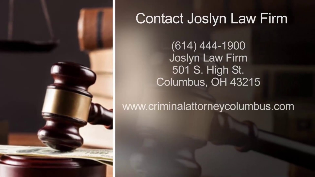 Joslyn Law Firm: DUI and OVI Attorney in Columbus OH
