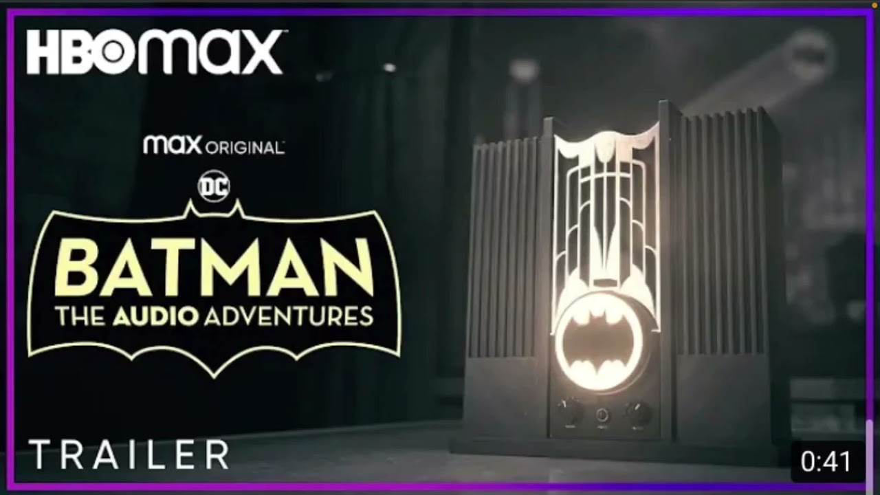 Batman The Audio Adventures HBO Max Series Trailer Reaction & Thoughts