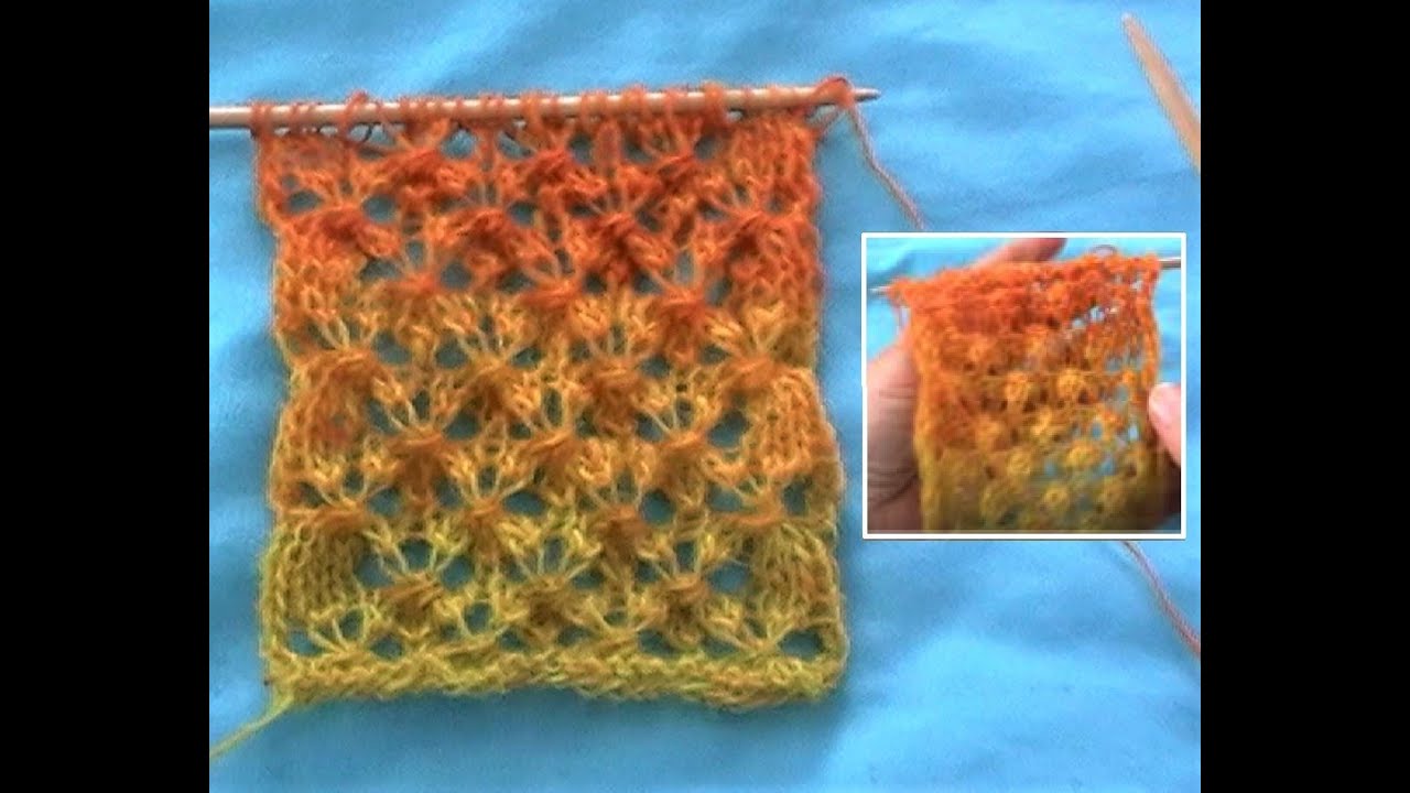 Rete a maglia reversibile per principianti